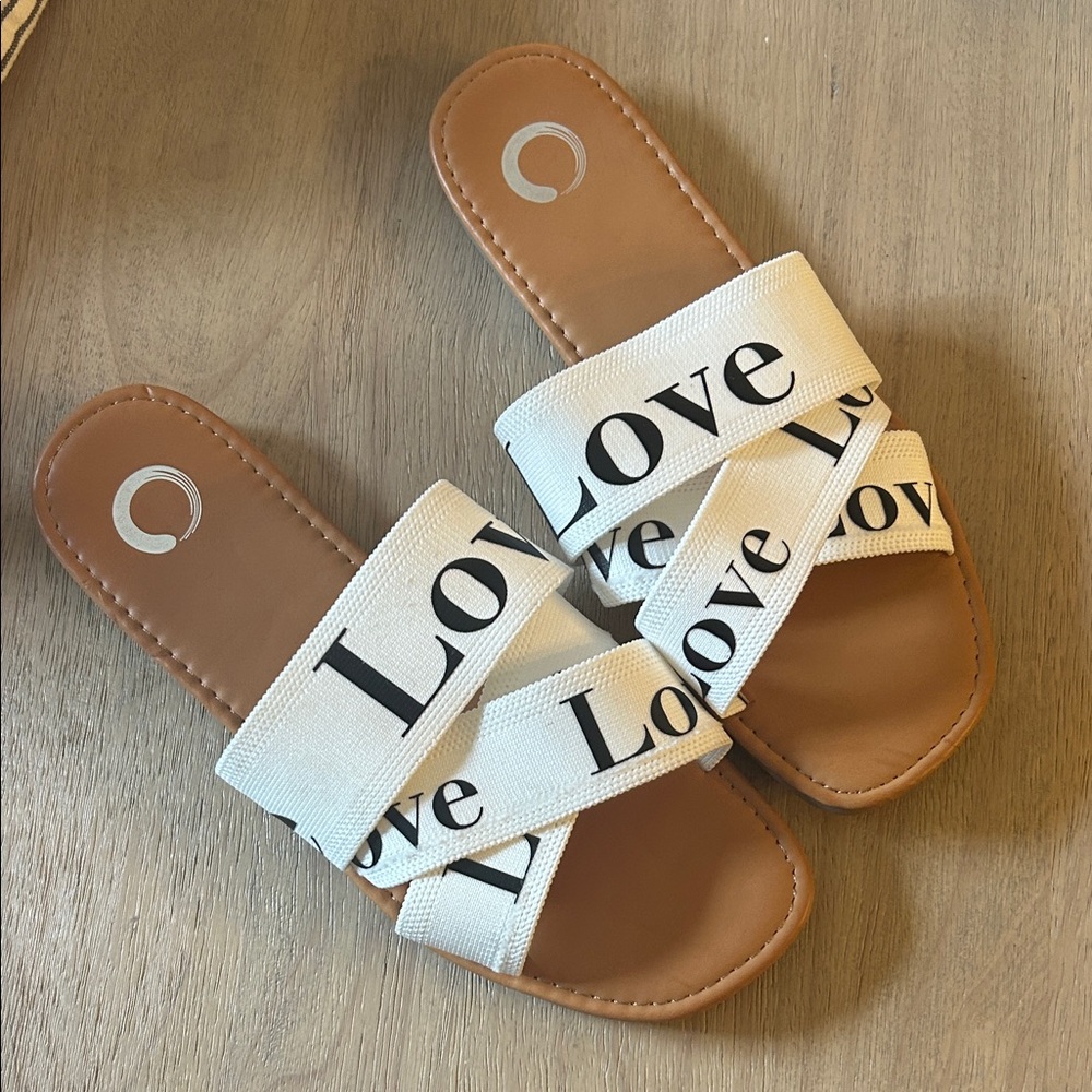 Love White Sandals